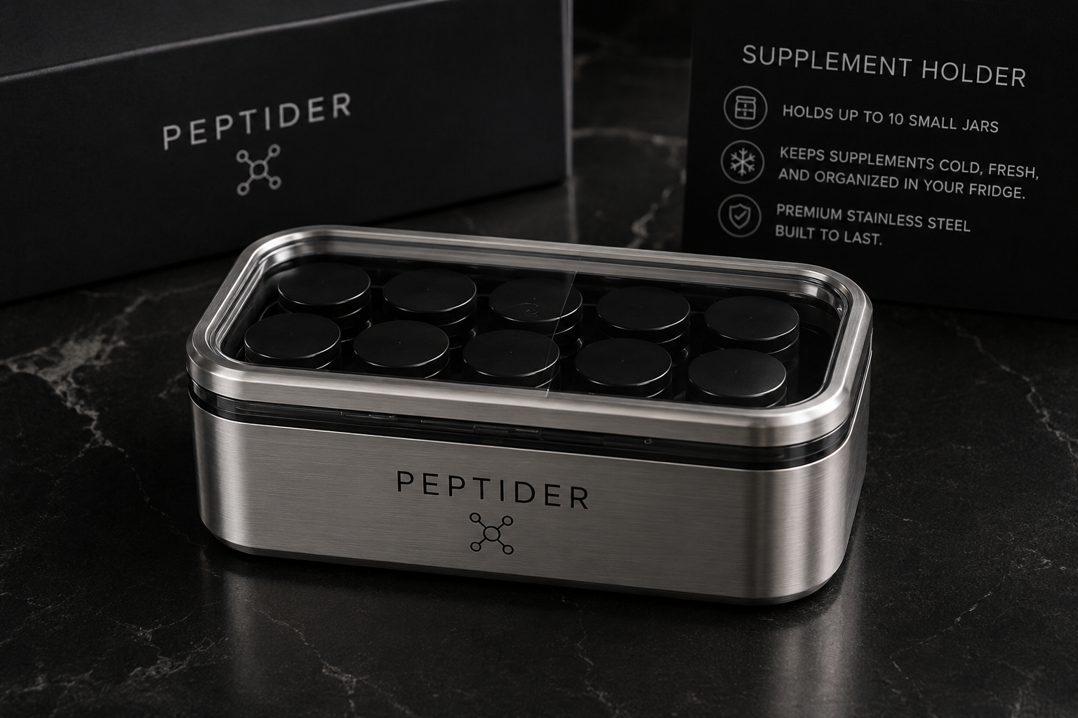 Peptider Fridge Storage